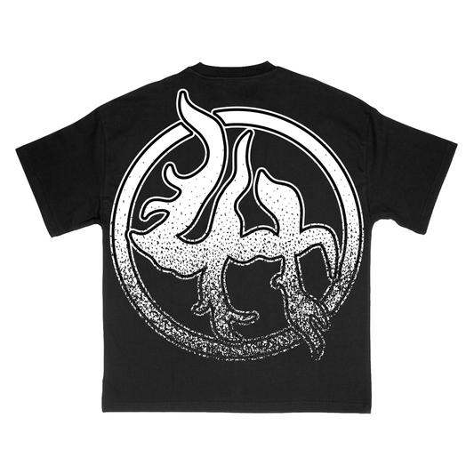 Lost Hills Skull Tee Black