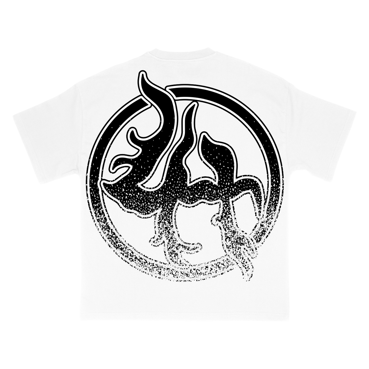 Lost Hills Skull Tee White