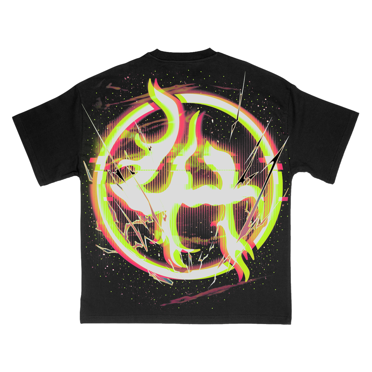 Lost Hills Mouth Logo Tee Black