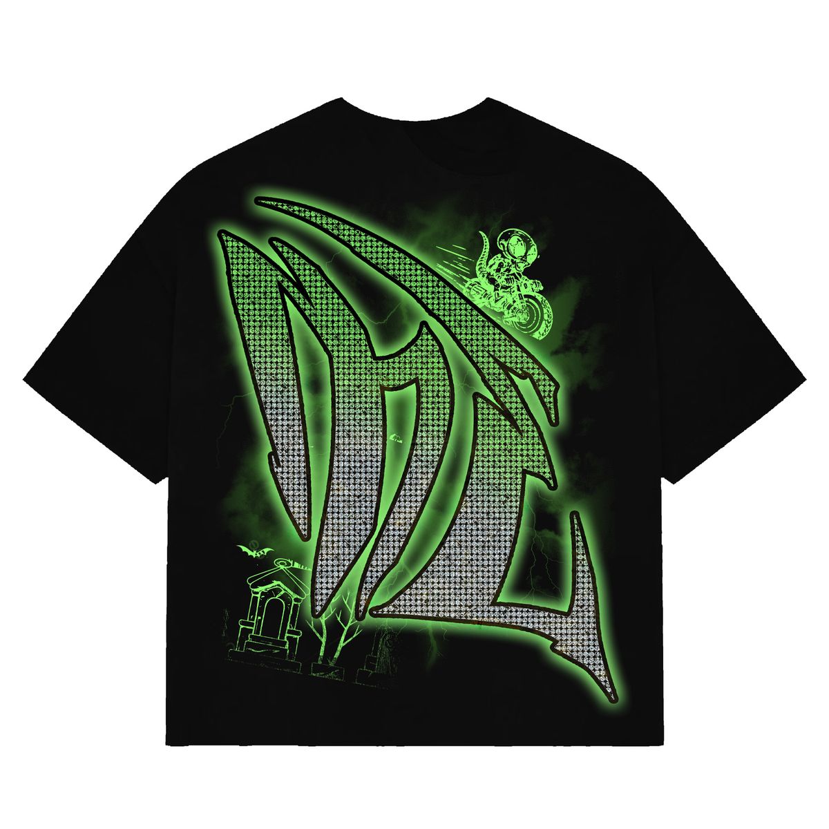 Mixed Emotions Goblin Rhinestone Tee