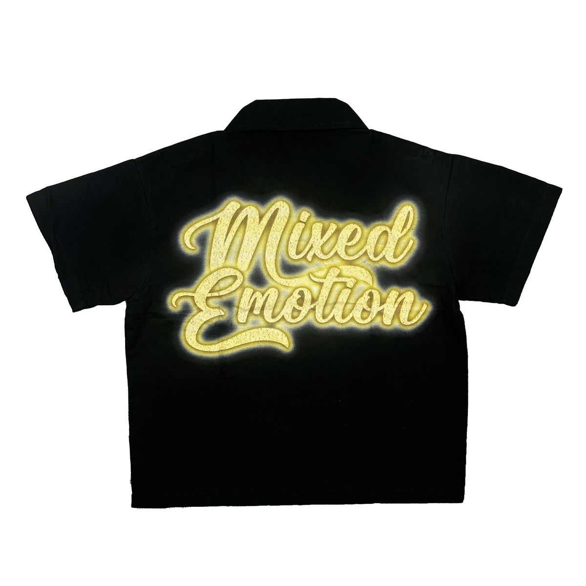 Mixed Emotions Blinded Zip Up Shirt