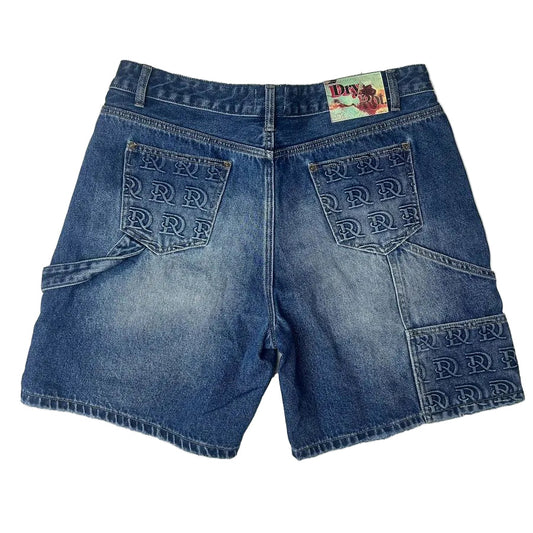 Dry Rot Denim DR Stamped Cargo Shorts