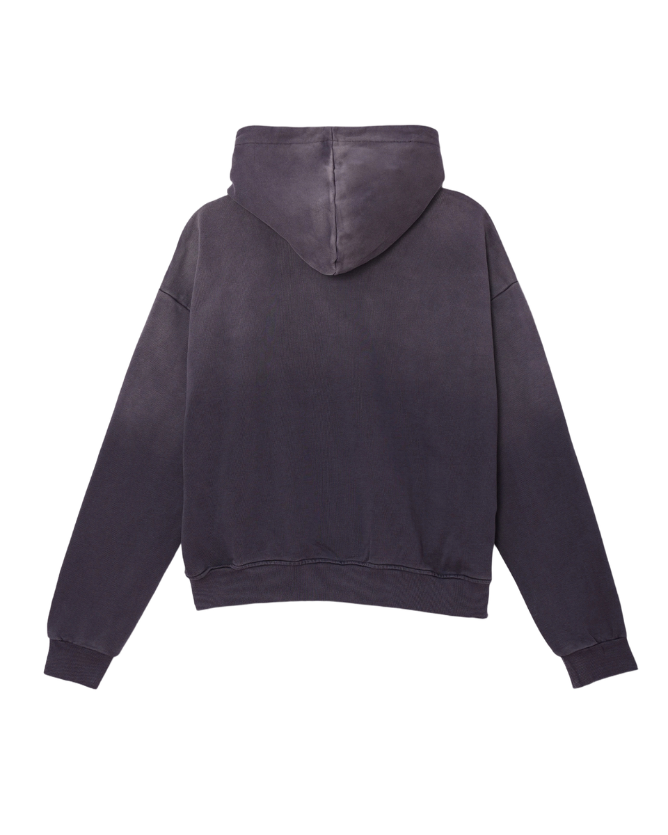 Cactus Valley Vintage Black Crystal Cactus Zip Hoodie