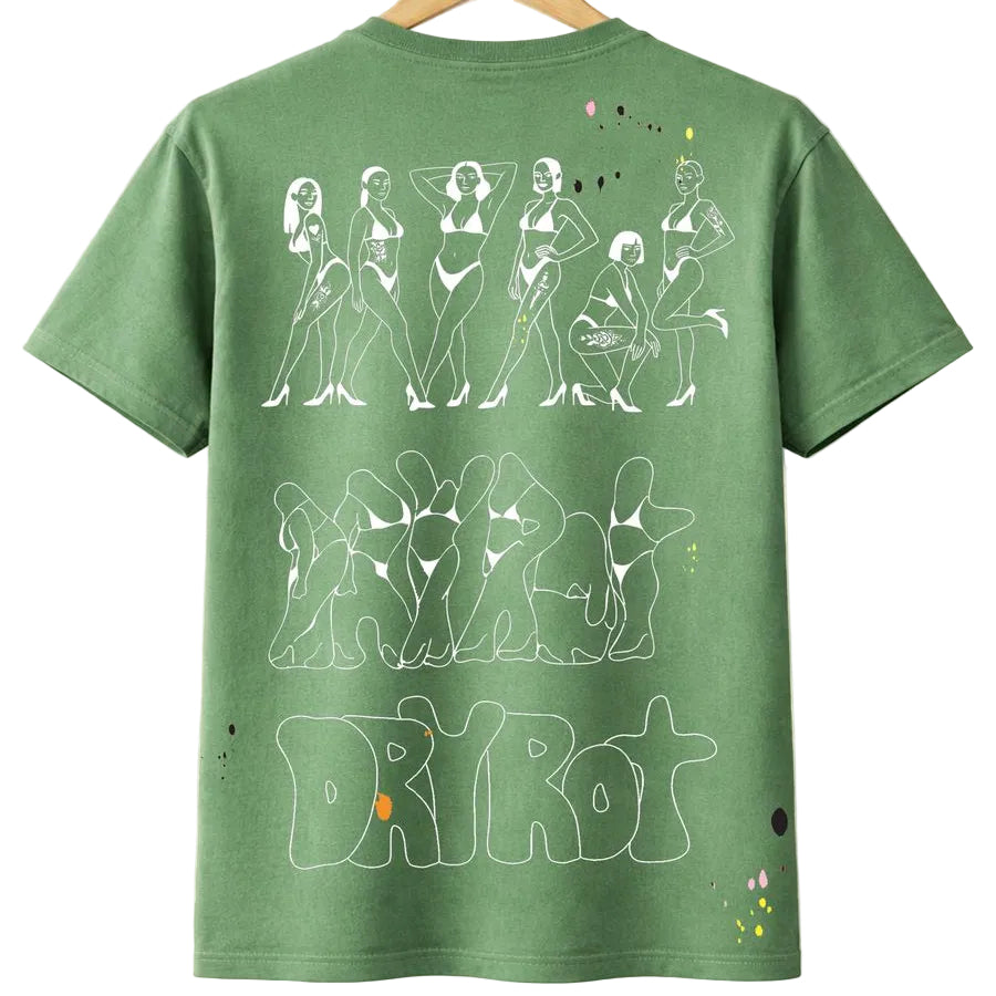 Dry Rot Green Dirty Silo Tee