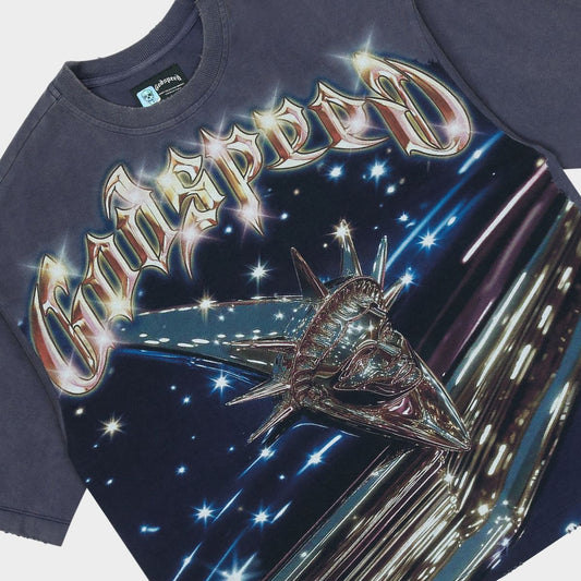 Godspeed Liberty Cruiser T-shirt Navy