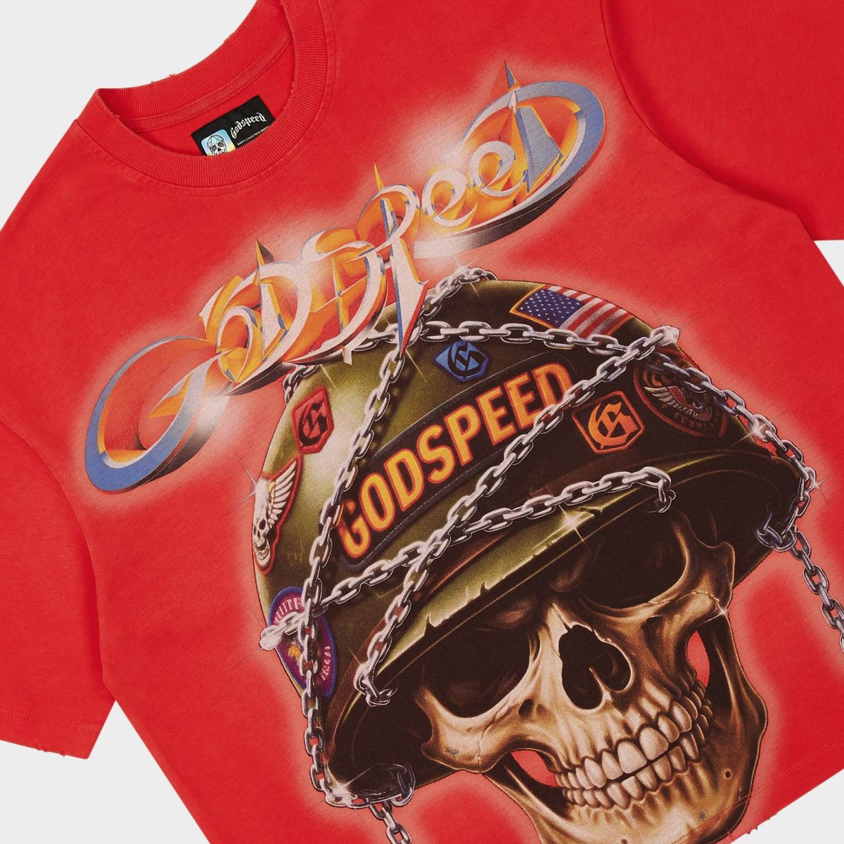 Godspeed Red Badges of Honor Tee