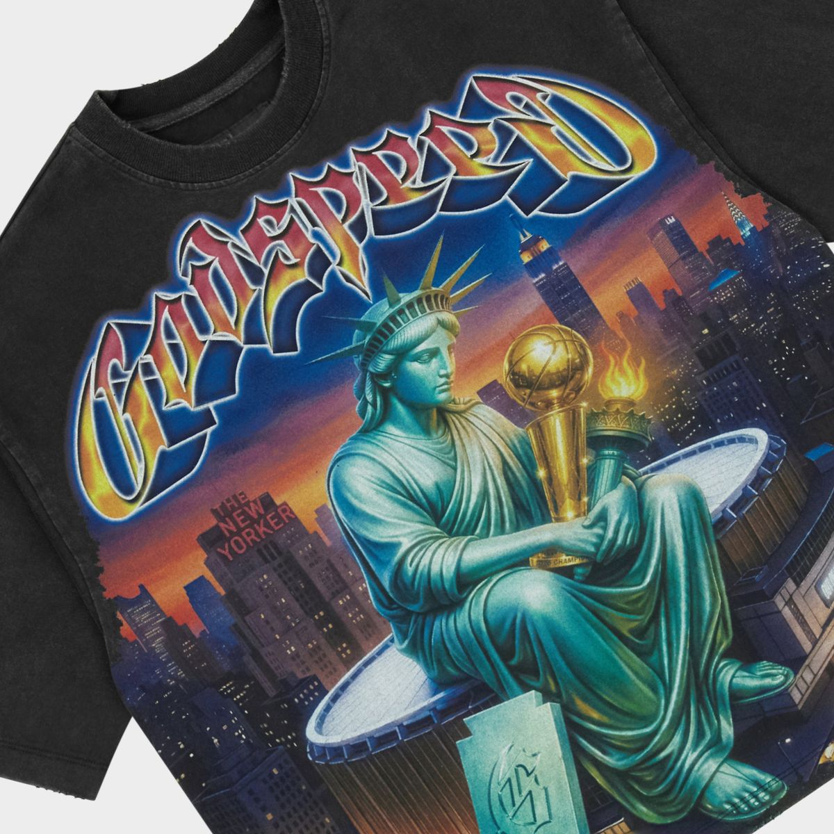 Godspeed Finally Black Tee