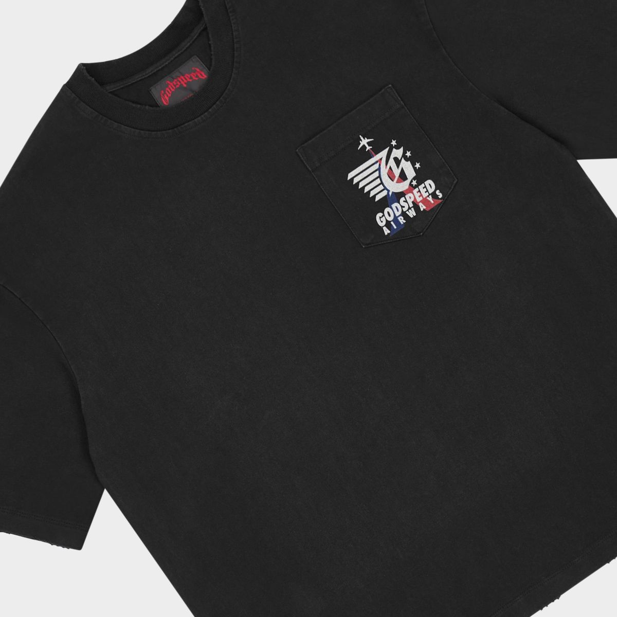 Godspeed GS Air Paris Black Pocket Tee