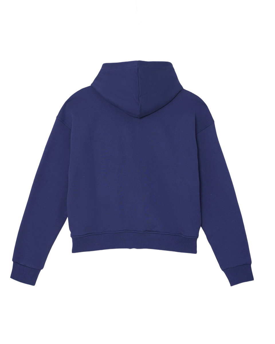 Cactus Valley Navy Crystal Cactus Zip Hoodie