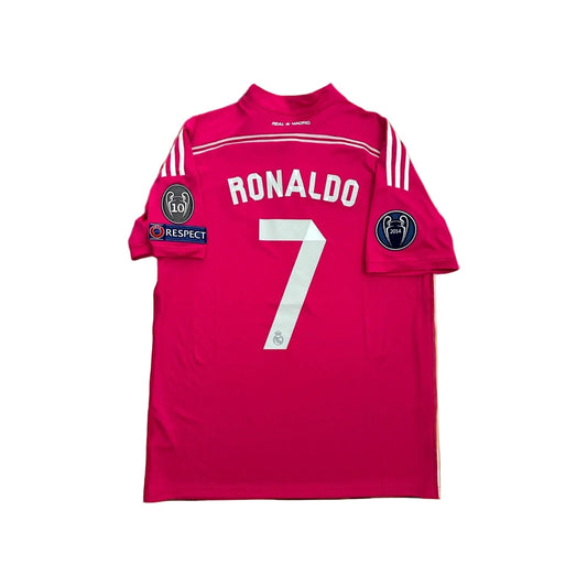 Real Madrid Ronaldo 2014/15 Pink Jersey