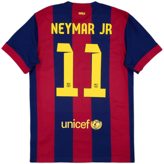 Barcelona Neymar 2014 Home Jersey