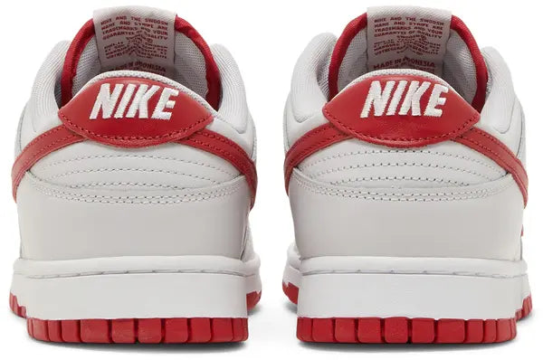 Nike Dunk Low Vast Grey Varsity Red