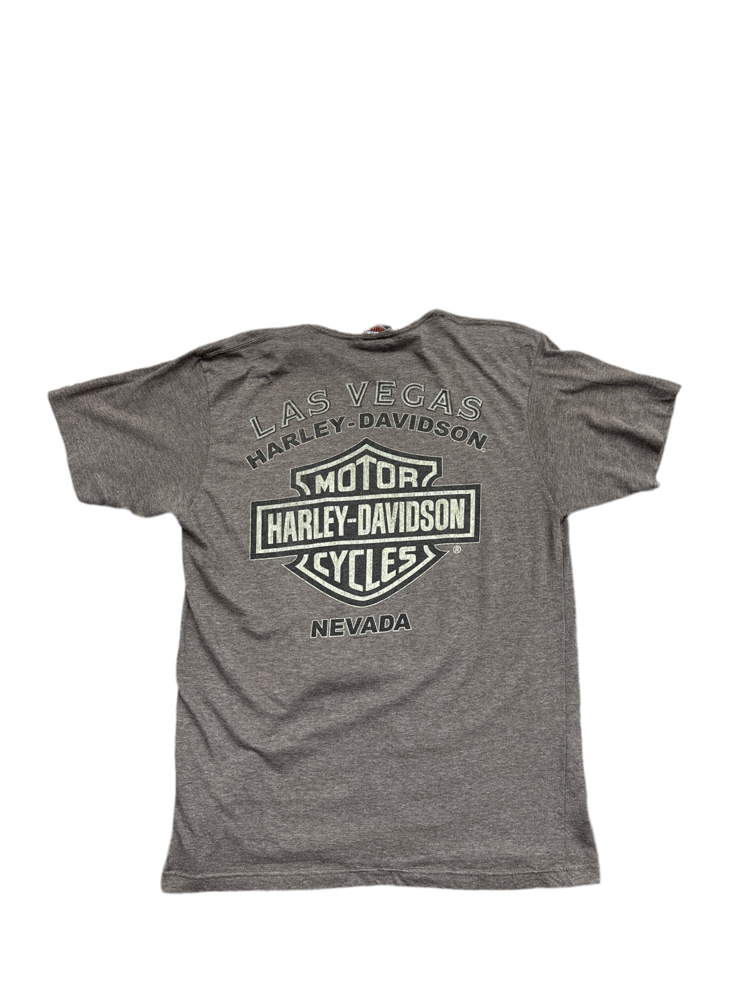 2000's Las Vegas Skull Harley Tee