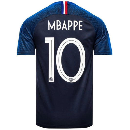 France Mbappe 2018 Home Jersey