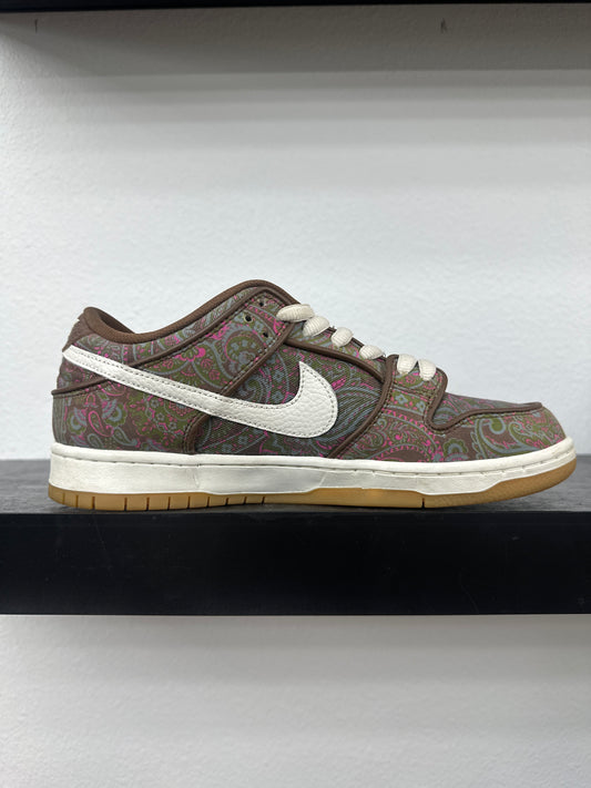 Preowned Nike SB Dunk Low Pro Paisley Brown