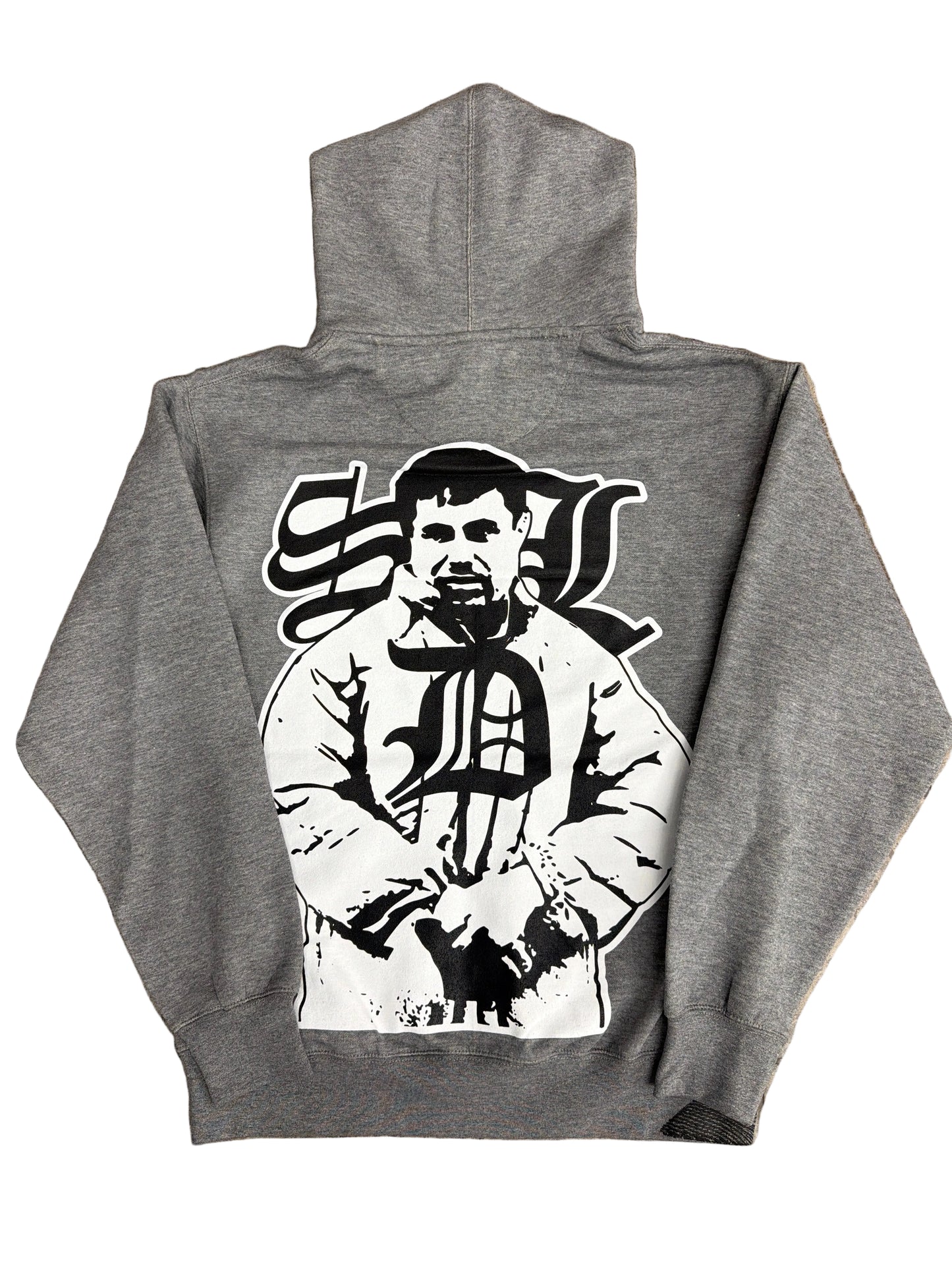 Skys Da Limit Rhinestone Grey/Black Hoodie