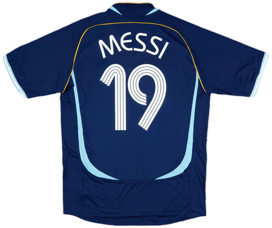 Argentina Messi 2006 Away Jersey