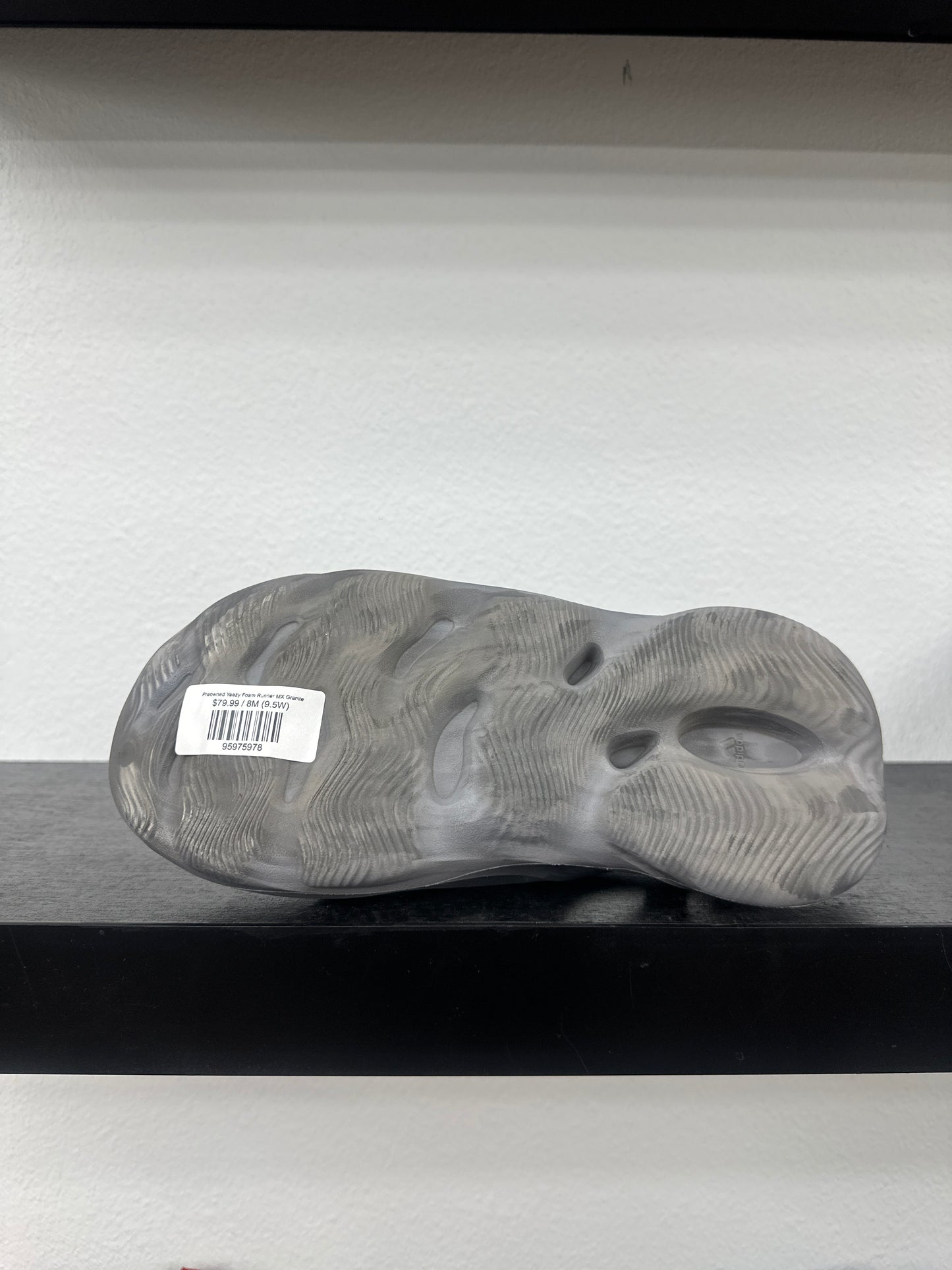 Preowned Yeezy Foam Runner MX Granite