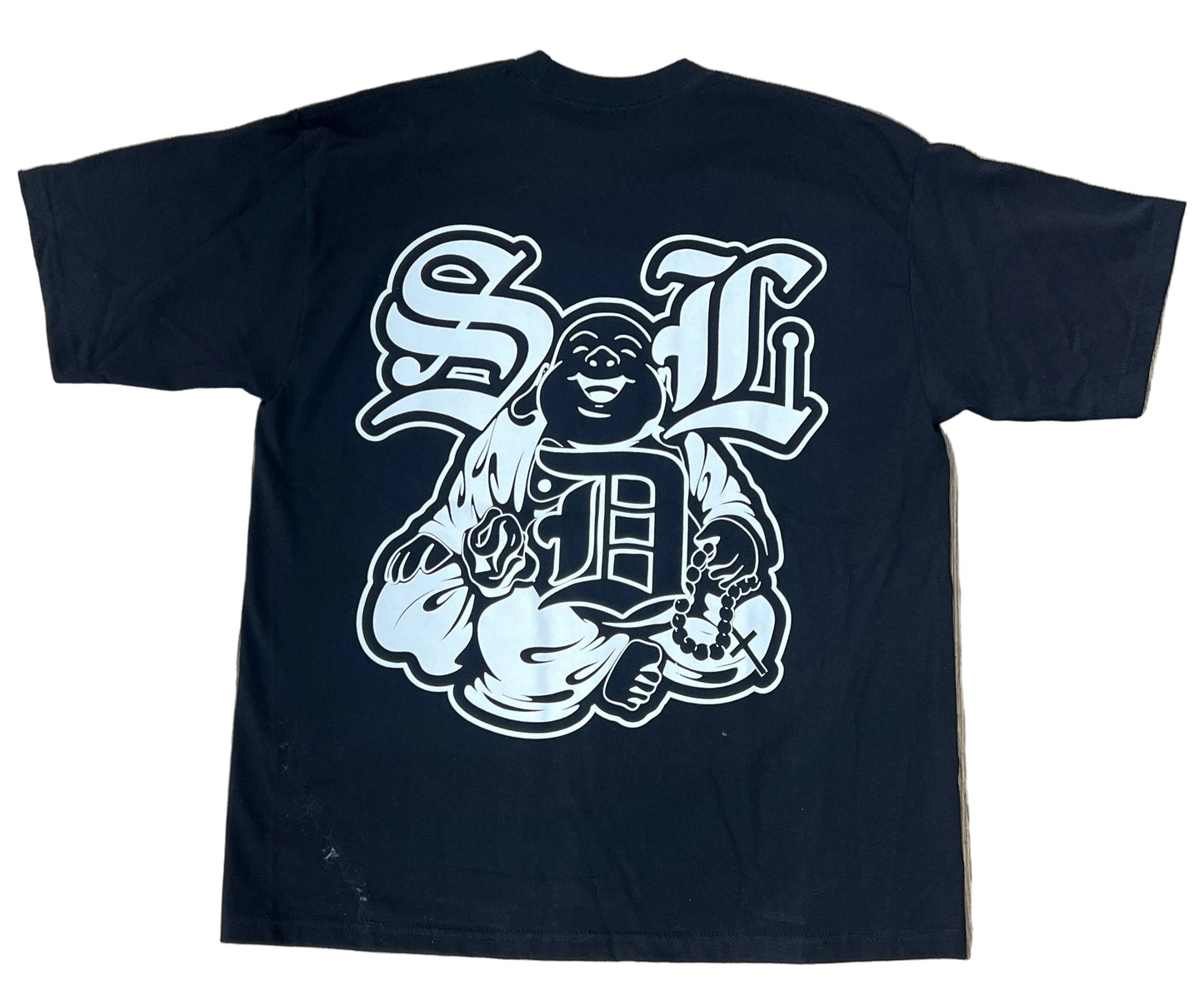 Skys Da Limit Black/White Shiny Budah Tee