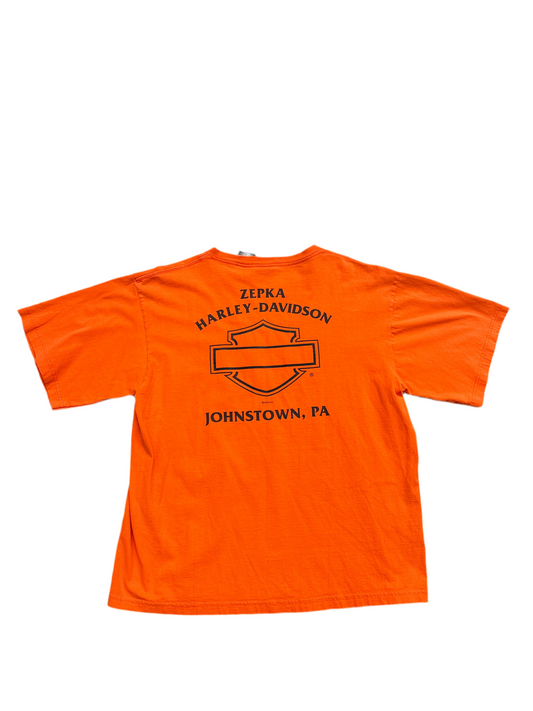 Harley 100 Years Orange Tee