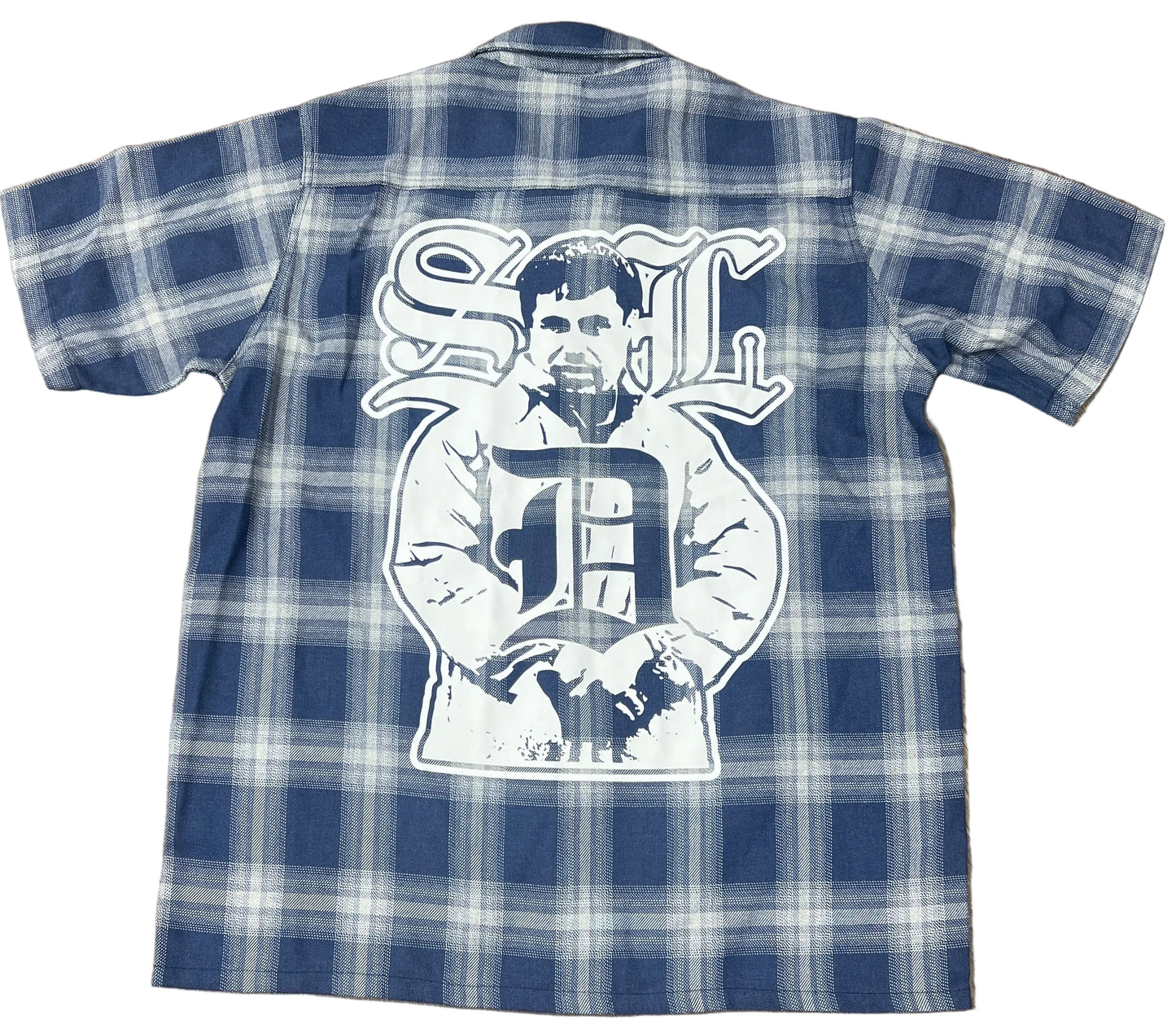 Skys Da Limit Chapo Flannel Blue