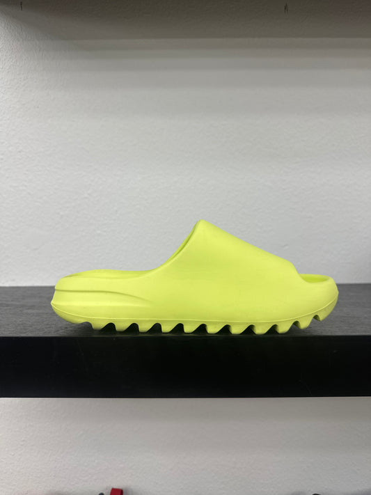 Preowned Yeezy Slide Glow Green