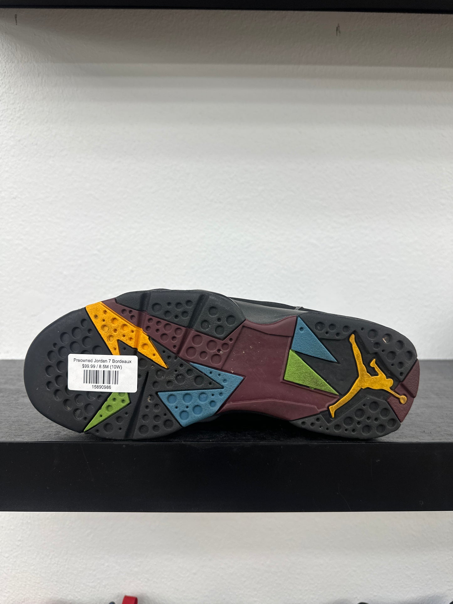 Preowned Jordan 7 Bordeaux