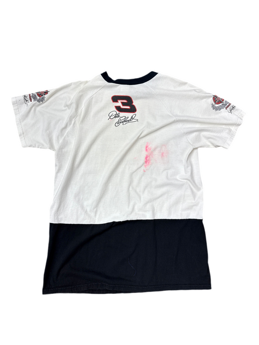 1990s Dale Sr Two Tone Color Nascar Shirt