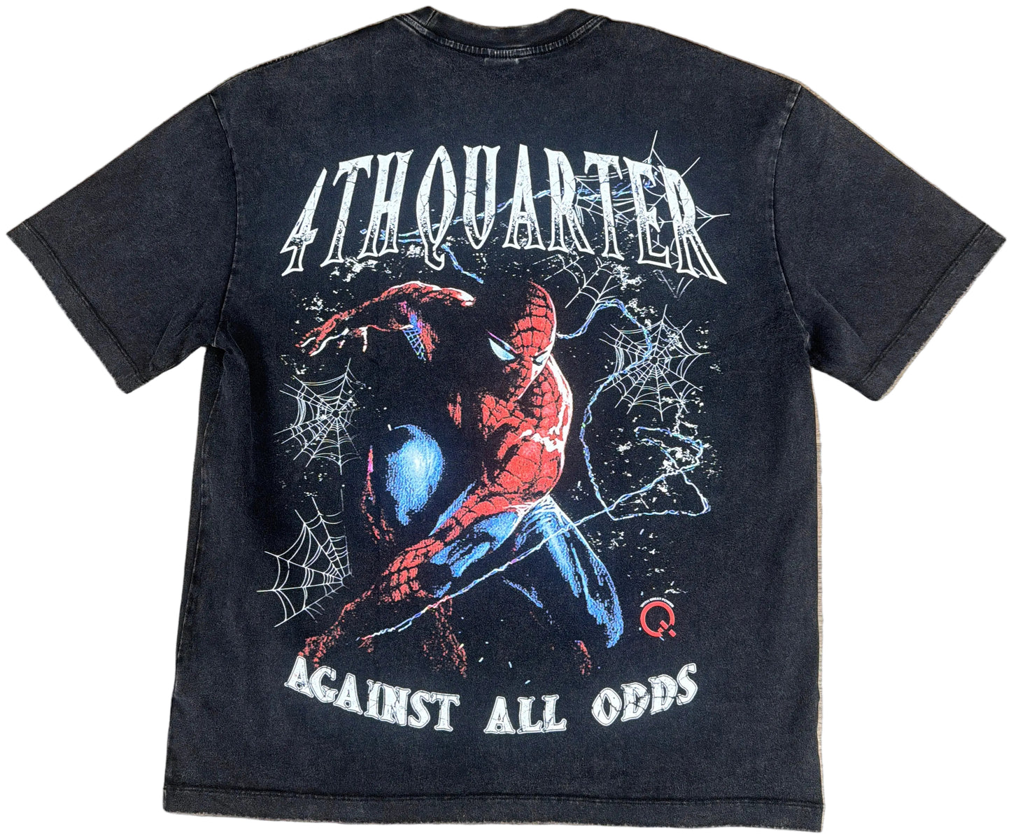 4th Quarter Web Shooter Black Tee