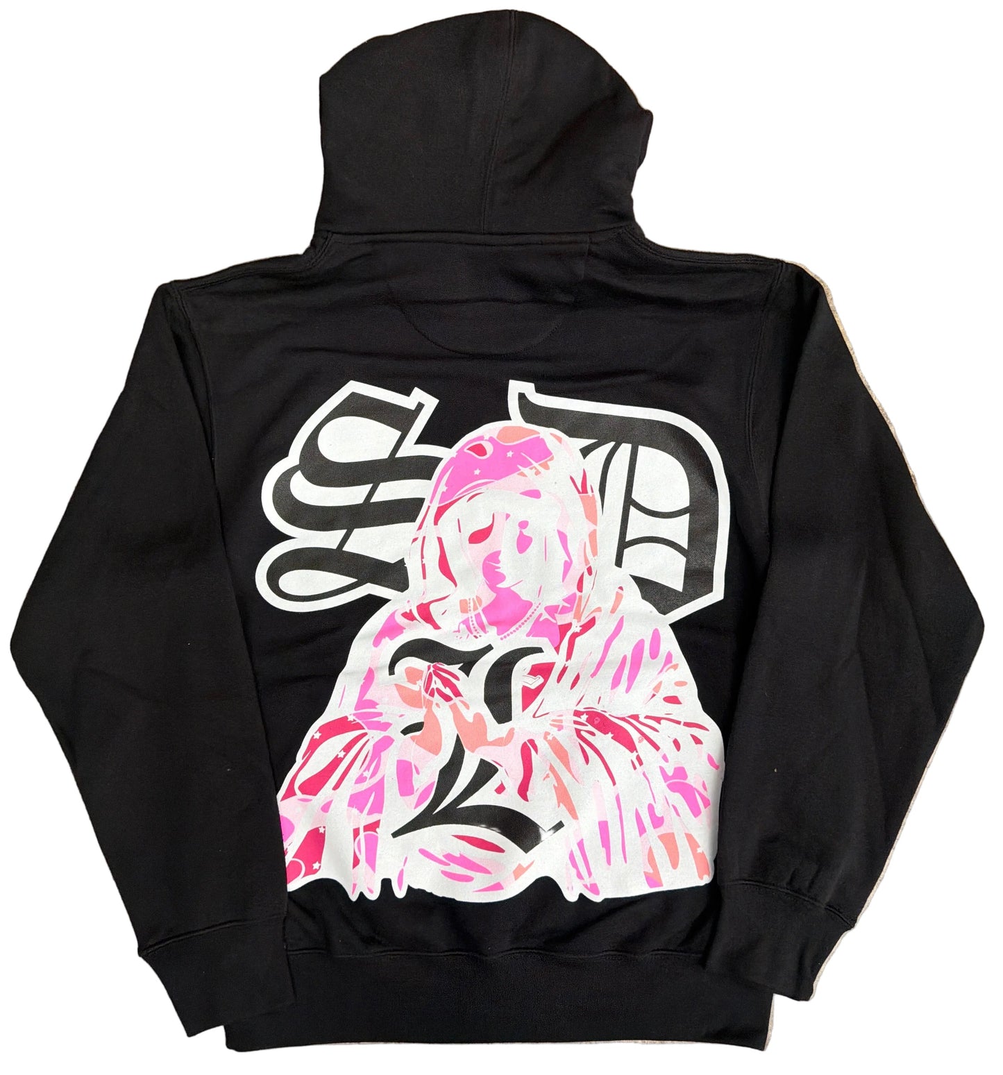 Skys Da Limit Pink Camo Logo Hoodie