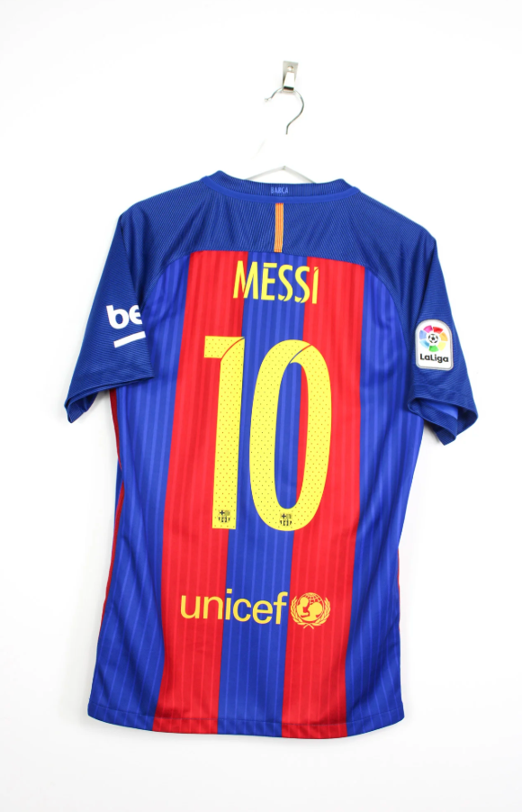Barcelona 2016/17 Messi Home Jersey