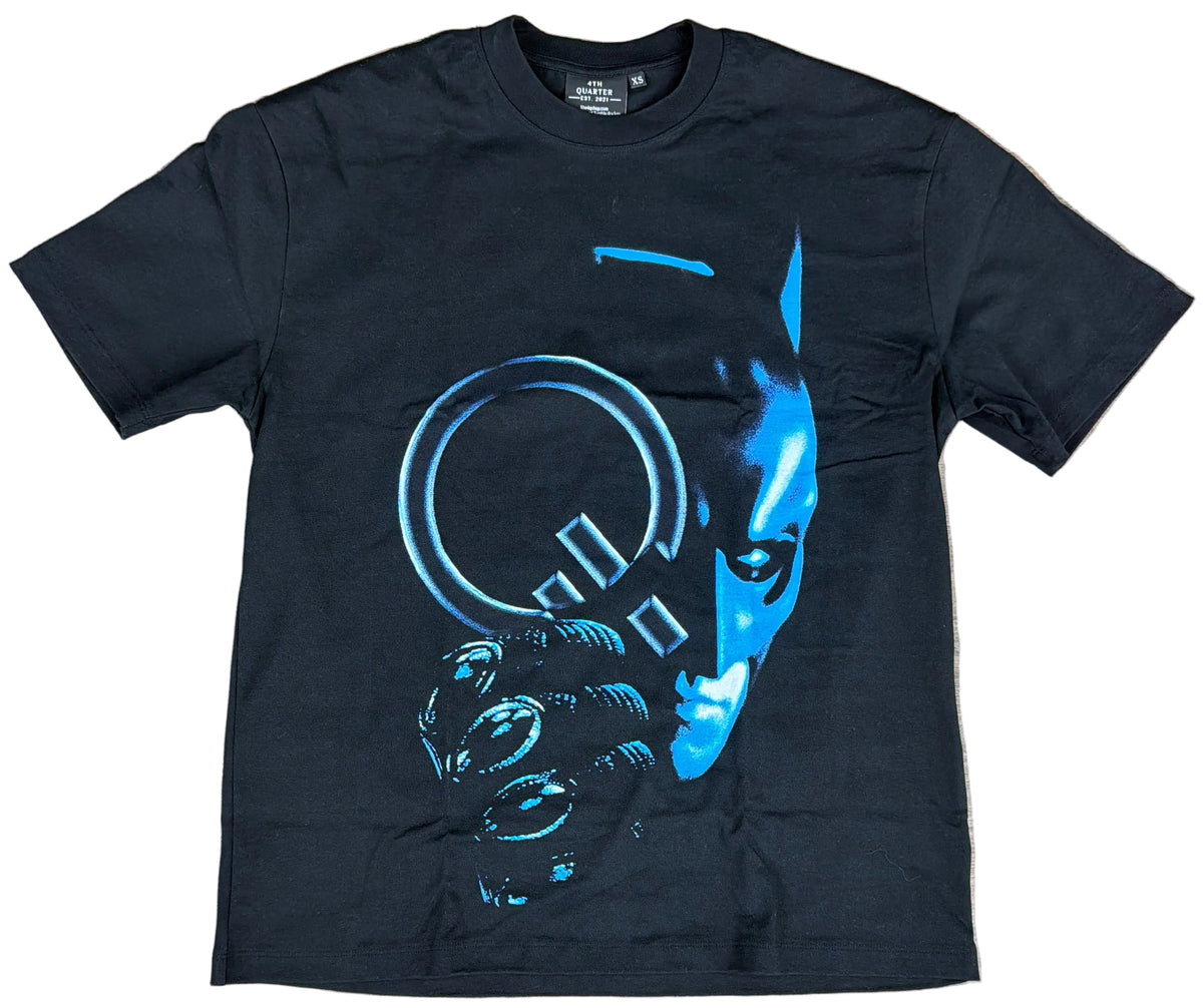 4th Quarter Knight Crest Black Tee