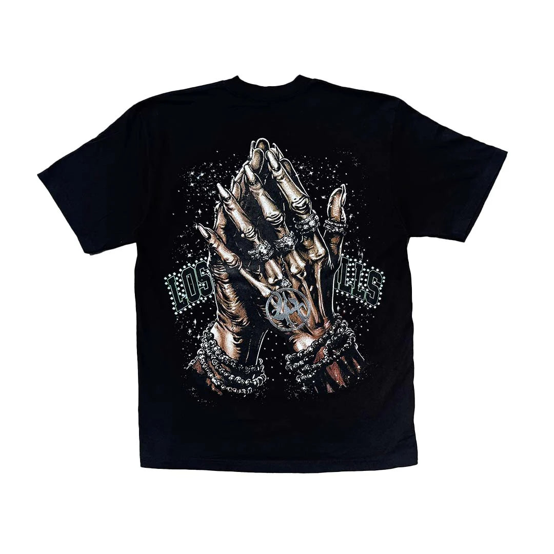 Lost in the Hills Twin Skulls Tee