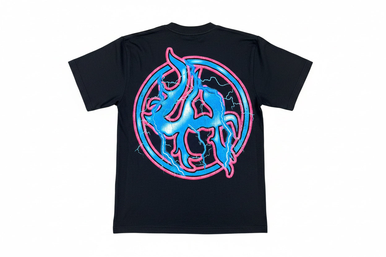 Lost Hills Electric Skull Tee