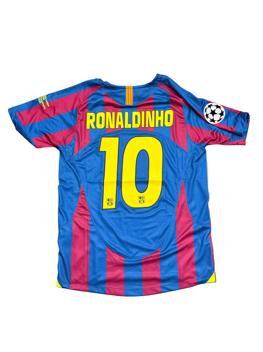 Barcelona Ronaldinho 2006 Home Jersey