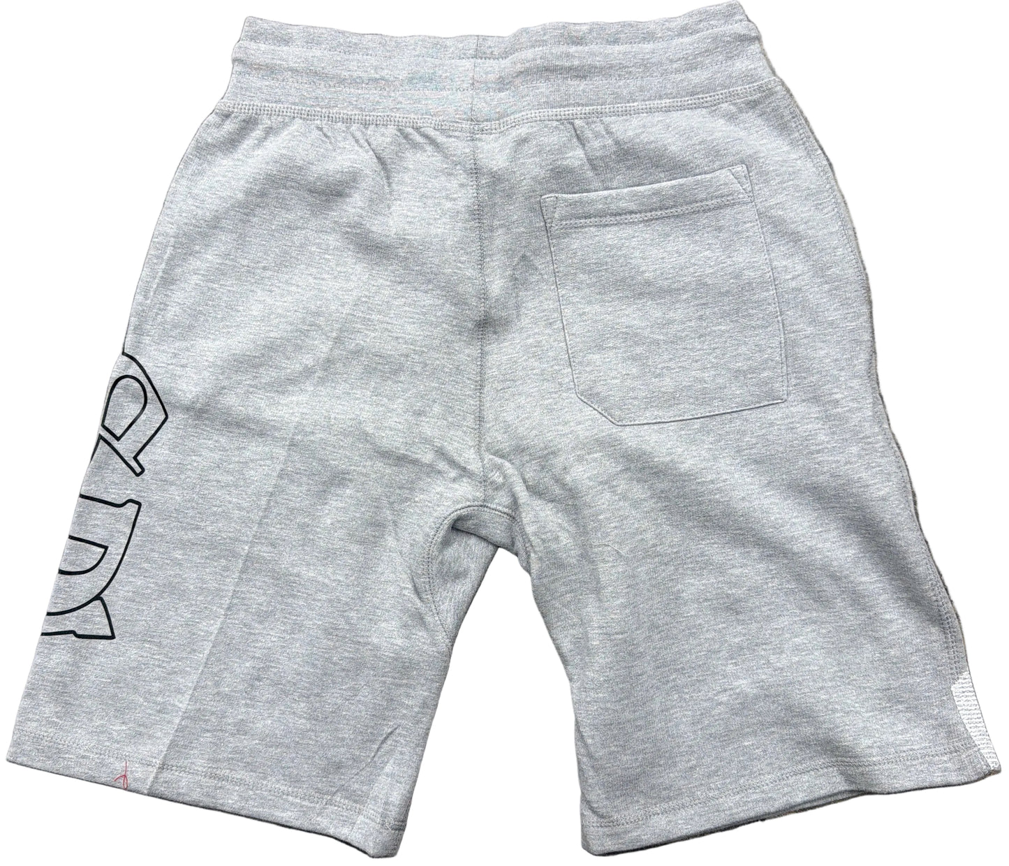 Skys Da Limit Grey Benjamin Side Logo Shorts