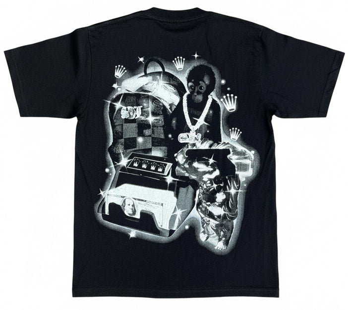 Skys Da Limit Black Chimp Tee