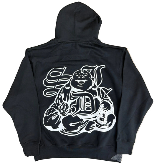 Skys Da Limit Rhinestone Black/White/Clear Hoodie