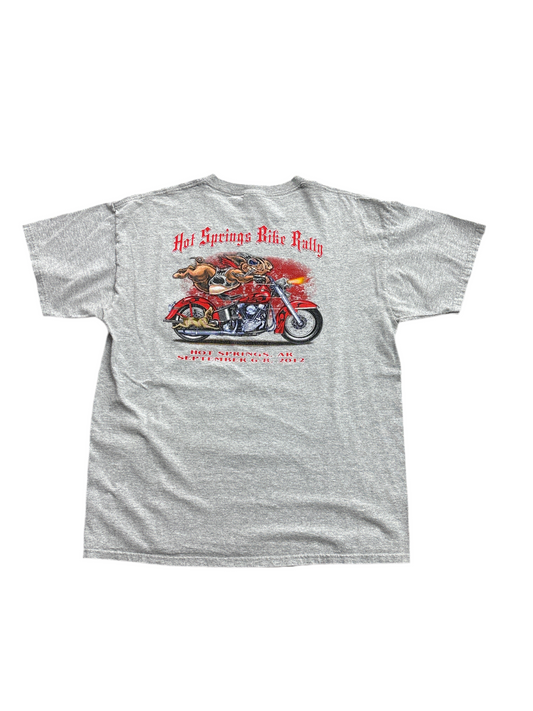 2000’s Hot Springs Bike Rally Tee