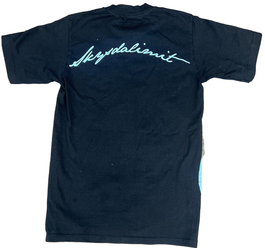 Skys Da Limit Black/Blue Chapo Tee