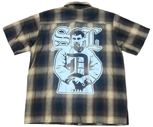 Skys Da Limit Chapo Flannel Brown
