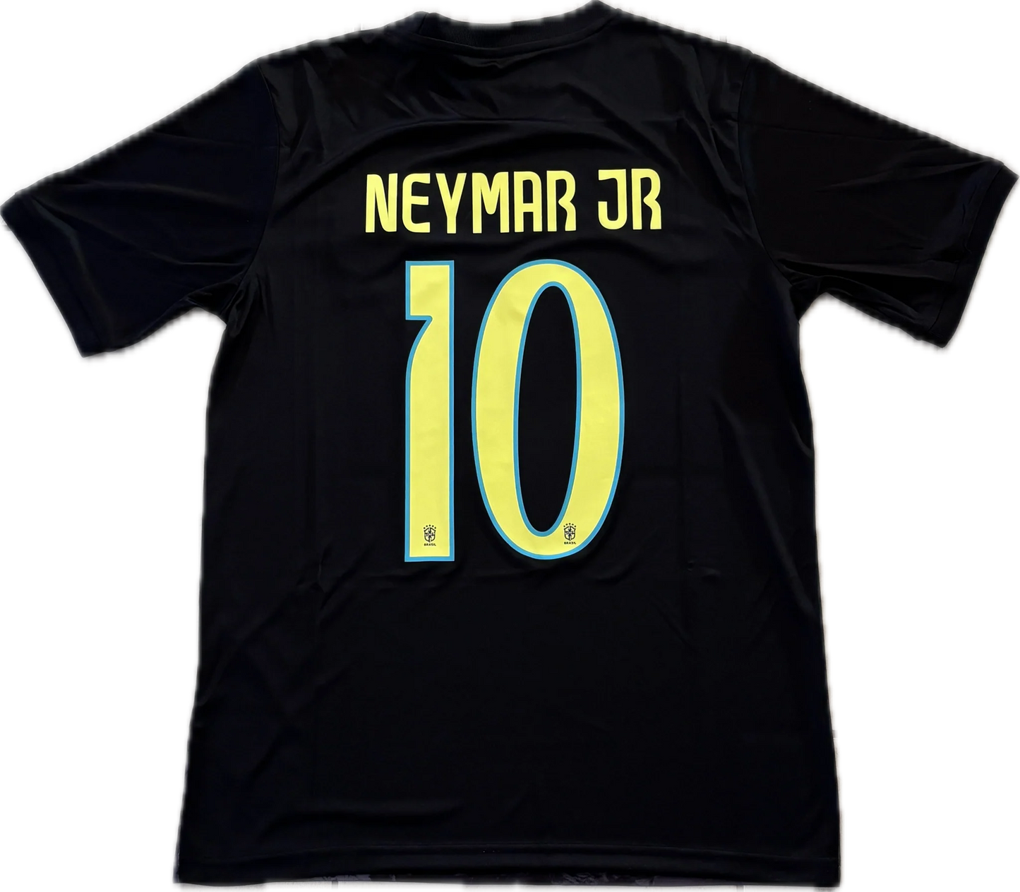 Brazil Neymar Black Rio Statue Jersey