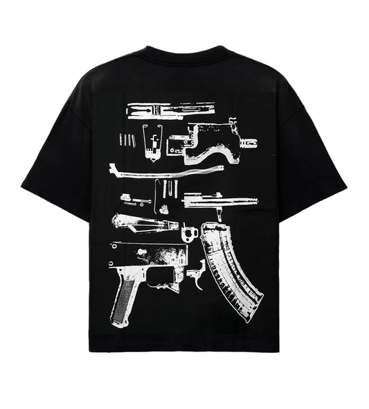 In Draco We Trust Oversized Tee Black/White