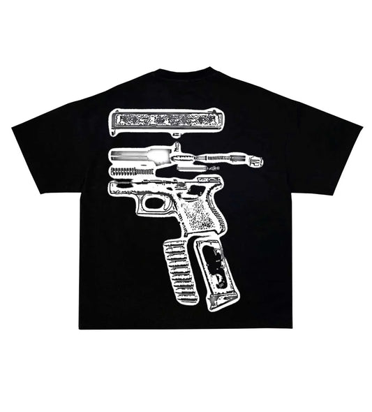 Kixkz Skrapyard Oversized Tee Black/White