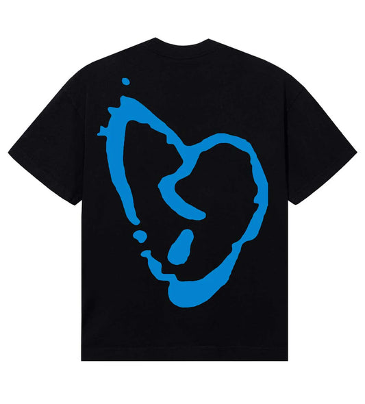 Revenge XXX Lightning Heartbreak Tee Black/Blue