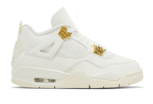 Jordan 4 Retro Metallic Gold (Women's)
