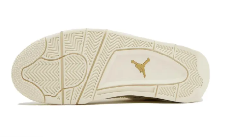 Jordan 4 Retro Metallic Gold (Women's)