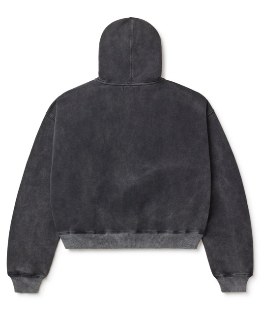 Vale Forever Black Cat Zip Up Hoodie