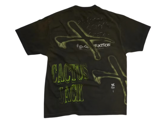 Travis Scott x WWE Two Words DX Tee Black