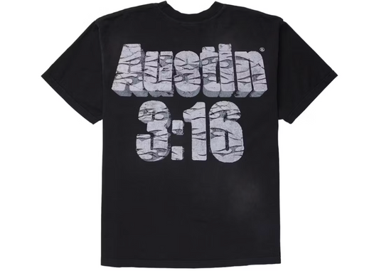 Hellstar Wrestlemania Austin 3:16 T-Shirt Black
